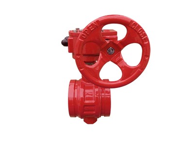  蜗轮卡箍蝶阀 3C蝶阀